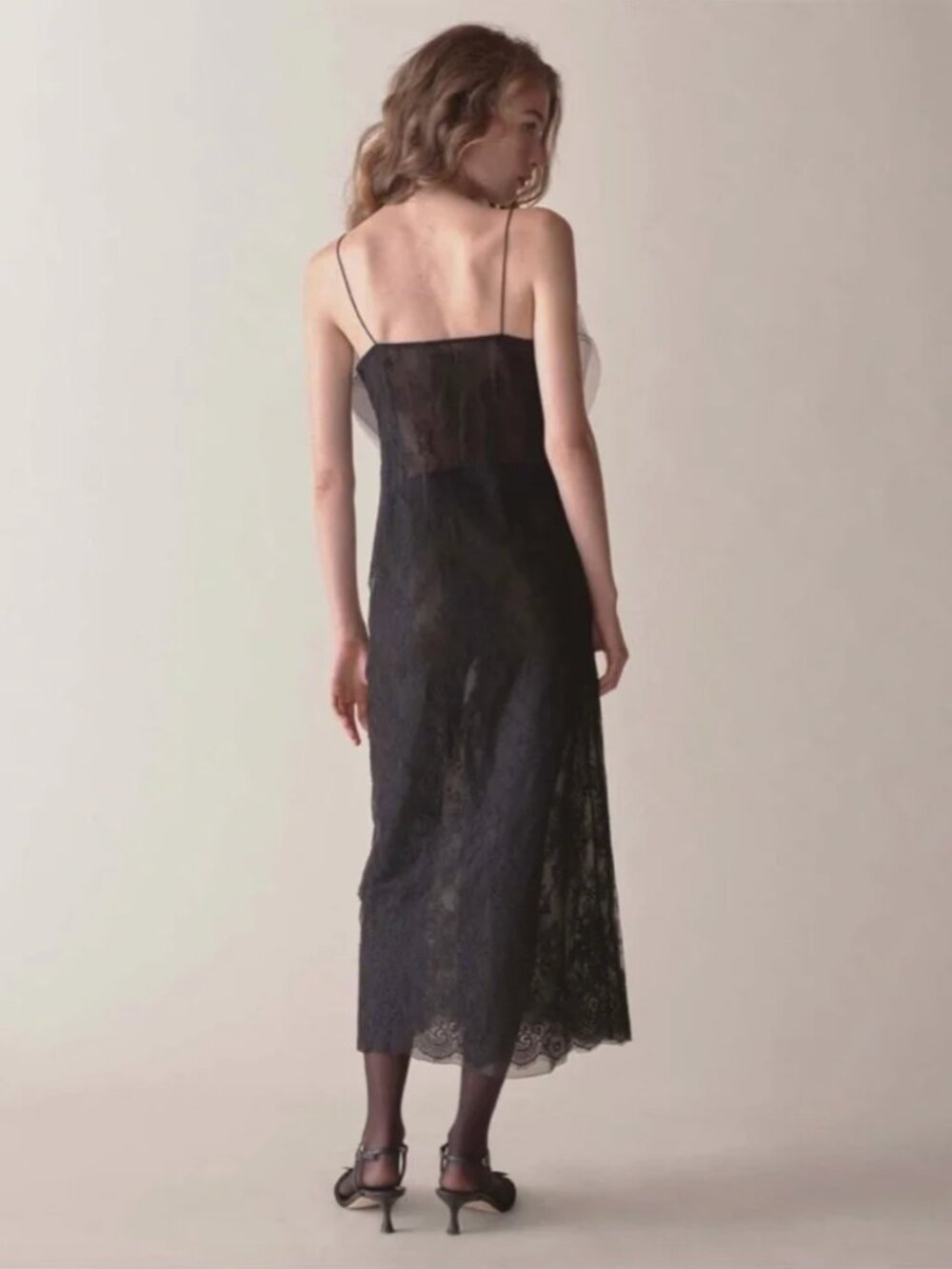 Dôen Aurina Dress in Black Lace Size L - Picture 4 of 8